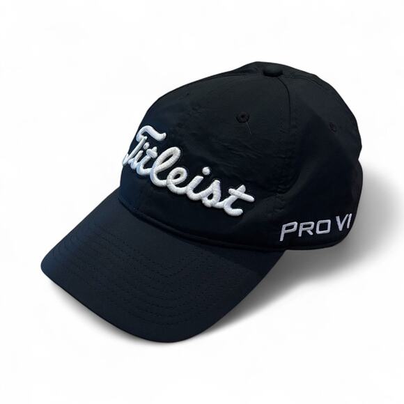 Titleist Tour Stretch Tech Golf Hat & Visor Black Footjoy FJ ProV1 Bundle - Picture 2 of 7